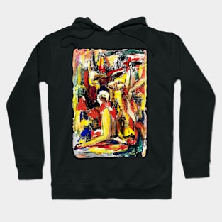 abstract faith Hoodie